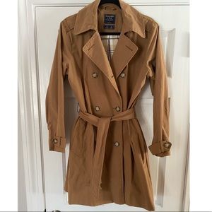 Abercrombie & Fitch Belted Trench Coat